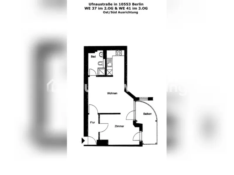 Tauschwohnung: 1,5-Zimmer in Moabit gegen 2-Zimmer im Süden/Südwesten — photo 1